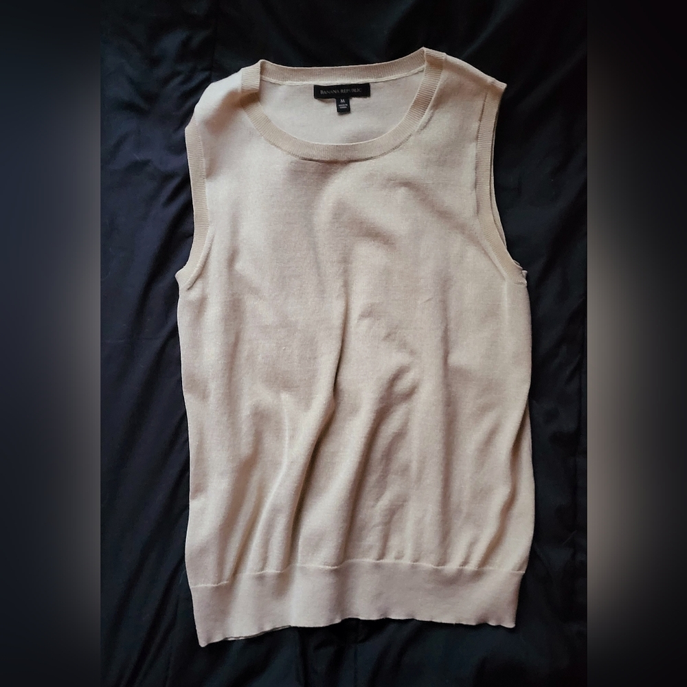 Banana Republic Gold Top